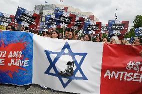 Rally Against Anti-Semitism And Racism - Paris