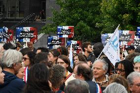 Rally Against Anti-Semitism And Racism - Paris