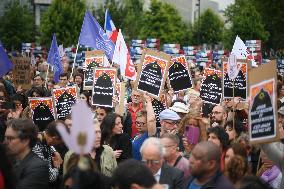 Rally Against Anti-Semitism And Racism - Paris