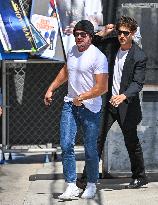 Zac Efron At Jimmy Kimmel - LA