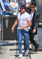 Zac Efron At Jimmy Kimmel - LA