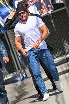 Zac Efron At Jimmy Kimmel - LA