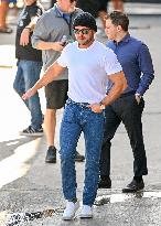 Zac Efron At Jimmy Kimmel - LA