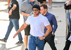 Zac Efron At Jimmy Kimmel - LA