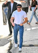 Zac Efron At Jimmy Kimmel - LA