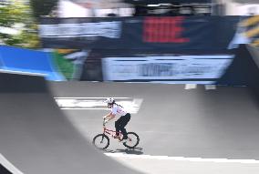 (SP)HUNGARY-BUDAPEST-OLYMPIC QUALIFIER SERIES BUDAPEST-CYCLING-BMX FREESTYLE-WOMEN'S PARK-QUALIFICATION