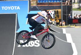 (SP)HUNGARY-BUDAPEST-OLYMPIC QUALIFIER SERIES BUDAPEST-CYCLING-BMX FREESTYLE-WOMEN'S PARK-QUALIFICATION