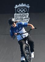 (SP)HUNGARY-BUDAPEST-OLYMPIC QUALIFIER SERIES BUDAPEST-CYCLING-BMX FREESTYLE-WOMEN'S PARK-QUALIFICATION
