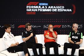 F1 Spanish Grand Prix 2024 Team Principal Press Conference