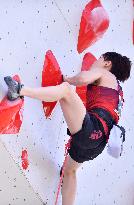 (SP)HUNGARY-BUDAPEST-OLYMPIC QUALIFIER SERIES BUDAPEST-SPORT CLIMBING-WOMEN'S BOULDER & LEAD-LEAD QUALIFICATION