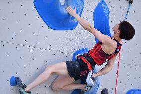 (SP)HUNGARY-BUDAPEST-OLYMPIC QUALIFIER SERIES BUDAPEST-SPORT CLIMBING-WOMEN'S BOULDER & LEAD-LEAD QUALIFICATION