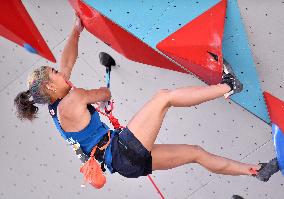 (SP)HUNGARY-BUDAPEST-OLYMPIC QUALIFIER SERIES BUDAPEST-SPORT CLIMBING-WOMEN'S BOULDER & LEAD-LEAD QUALIFICATION