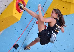 (SP)HUNGARY-BUDAPEST-OLYMPIC QUALIFIER SERIES BUDAPEST-SPORT CLIMBING-WOMEN'S BOULDER & LEAD-LEAD QUALIFICATION
