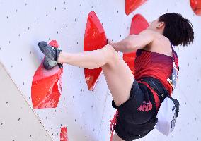 (SP)HUNGARY-BUDAPEST-OLYMPIC QUALIFIER SERIES BUDAPEST-SPORT CLIMBING-WOMEN'S BOULDER & LEAD-LEAD QUALIFICATION