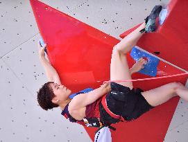 (SP)HUNGARY-BUDAPEST-OLYMPIC QUALIFIER SERIES BUDAPEST-SPORT CLIMBING-WOMEN'S BOULDER & LEAD-LEAD QUALIFICATION