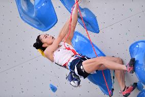 (SP)HUNGARY-BUDAPEST-OLYMPIC QUALIFIER SERIES BUDAPEST-SPORT CLIMBING-WOMEN'S BOULDER & LEAD-LEAD QUALIFICATION