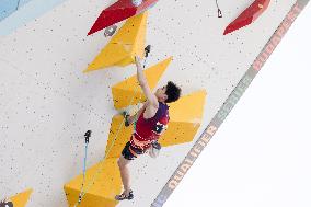 (SP)HUNGARY-BUDAPEST-OLYMPIC QUALIFIER SERIES BUDAPEST-SPORT CLIMBING-MEN'S BOULDER & LEAD-LEAD QUALIFICATION