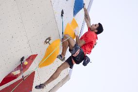 (SP)HUNGARY-BUDAPEST-OLYMPIC QUALIFIER SERIES BUDAPEST-SPORT CLIMBING-MEN'S BOULDER & LEAD-LEAD QUALIFICATION