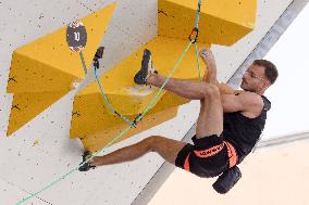 (SP)HUNGARY-BUDAPEST-OLYMPIC QUALIFIER SERIES BUDAPEST-SPORT CLIMBING-MEN'S BOULDER & LEAD-LEAD QUALIFICATION