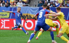 (SP)GERMANY-DUSSELDORF-FOOTBALL-EURO 2024-SLOVAKIA VS UKRAINE