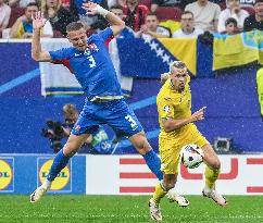 (SP)GERMANY-DUSSELDORF-FOOTBALL-EURO 2024-SLOVAKIA VS UKRAINE