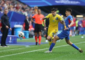 (SP)GERMANY-DUSSELDORF-FOOTBALL-EURO 2024-SLOVAKIA VS UKRAINE