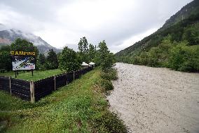 Flood In Hautes-Alpes (Upper Alps) - France