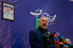 Presidential Elections - Candidate Mohammad Bagher Ghalibaf - Iran