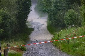 Flood In Hautes-Alpes (Upper Alps) - France