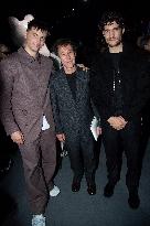 PFW Dior Homme Front Row