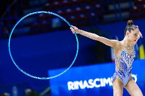 Gymnastics - Rhythmic Gymnastic World Cup 2024 - Individual hoop and ball