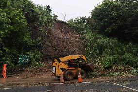 EL SALVADOR-SAN SALVADOR-HEAVY RAIN