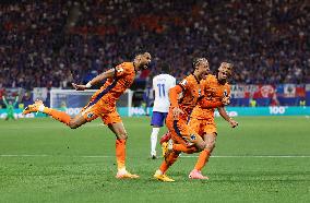 (SP)GERMANY-LEIPZIG-FOOTBALL-EURO 2024-FRANCE VS THE NETHERLANDS