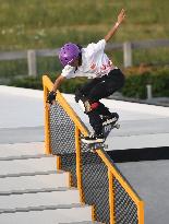 (SP)HUNGARY-BUDAPEST-OLYMPIC QUALIFIER SERIES BUDAPEST-SKATEBOARDING-WOMEN'S STREET-PRELIMS