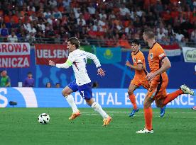 (SP)GERMANY-LEIPZIG-FOOTBALL-EURO 2024-FRANCE VS THE NETHERLANDS