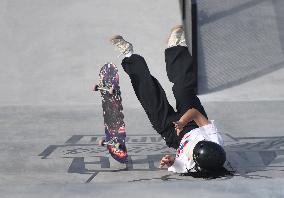 (SP)HUNGARY-BUDAPEST-OLYMPIC QUALIFIER SERIES BUDAPEST-SKATEBOARDING-WOMEN'S STREET-PRELIMS