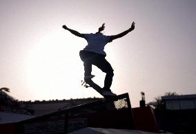 (SP)HUNGARY-BUDAPEST-OLYMPIC QUALIFIER SERIES BUDAPEST-SKATEBOARDING-WOMEN'S STREET-PRELIMS