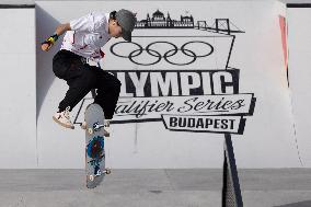 (SP)HUNGARY-BUDAPEST-OLYMPIC QUALIFIER SERIES BUDAPEST-SKATEBOARDING-WOMEN'S STREET-PRELIMS