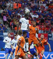 (SP)GERMANY-LEIPZIG-FOOTBALL-EURO 2024-FRANCE VS THE NETHERLANDS