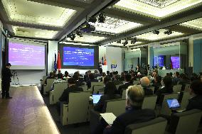 BELGIUM-BRUSSELS-XINHUA-CHINA-EUROPE THINK TANK FORUM-NEW QUALITY PRODUCTIVE FORCES
