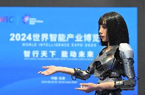 CHINA-TIANJIN-WORLD INTELLIGENCE EXPO-ROBOTS (CN)