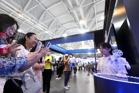 CHINA-TIANJIN-WORLD INTELLIGENCE EXPO-ROBOTS (CN)