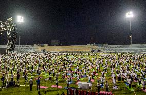 UN International Day Of Yoga 2024 In Doha