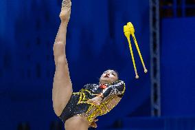 Gymnastics - Rhythmic Gymnastic - World Cup 2024 - Individual Ribbon and Clubs