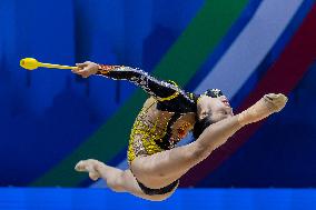 Gymnastics - Rhythmic Gymnastic - World Cup 2024 - Individual Ribbon and Clubs