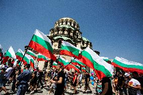 March Of The Traditional Bulgarian Family In Sofia.