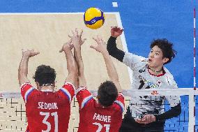 (SP)THE PHILIPPINES-PASAY CITY-VOLLEYBALL-NATIONS LEAGUE-MEN-JAPAN VS FRANCE