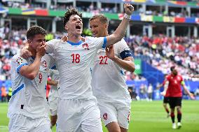 (SP)GERMANY-HAMBURG-FOOTBALL-EURO 2024-GEORGIA VS CZECH REPUBLIC