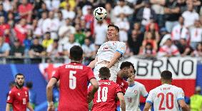 (SP)GERMANY-HAMBURG-FOOTBALL-EURO 2024-GEORGIA VS CZECH REPUBLIC