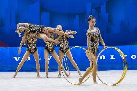 Gymnastics - Rhythmic Gymnastic - World Cup 2024 Group 5 Hoops